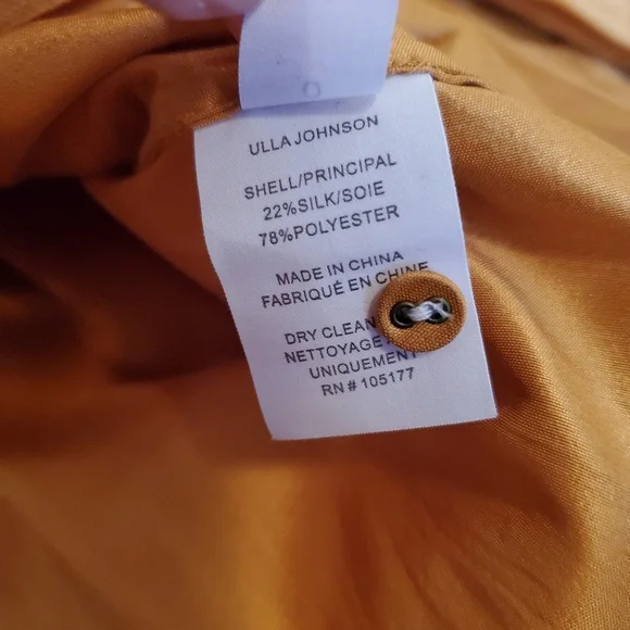 Ulla Johnson Goldenrod Blouse - Picture 16 of 16